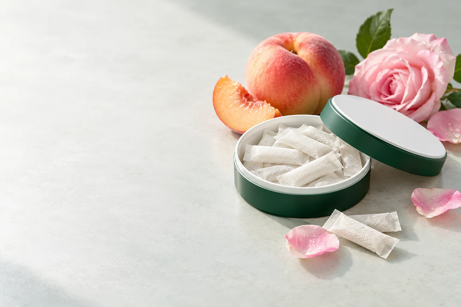Beauty & collagen pouches. Oral pouch packaging and development concept view 6