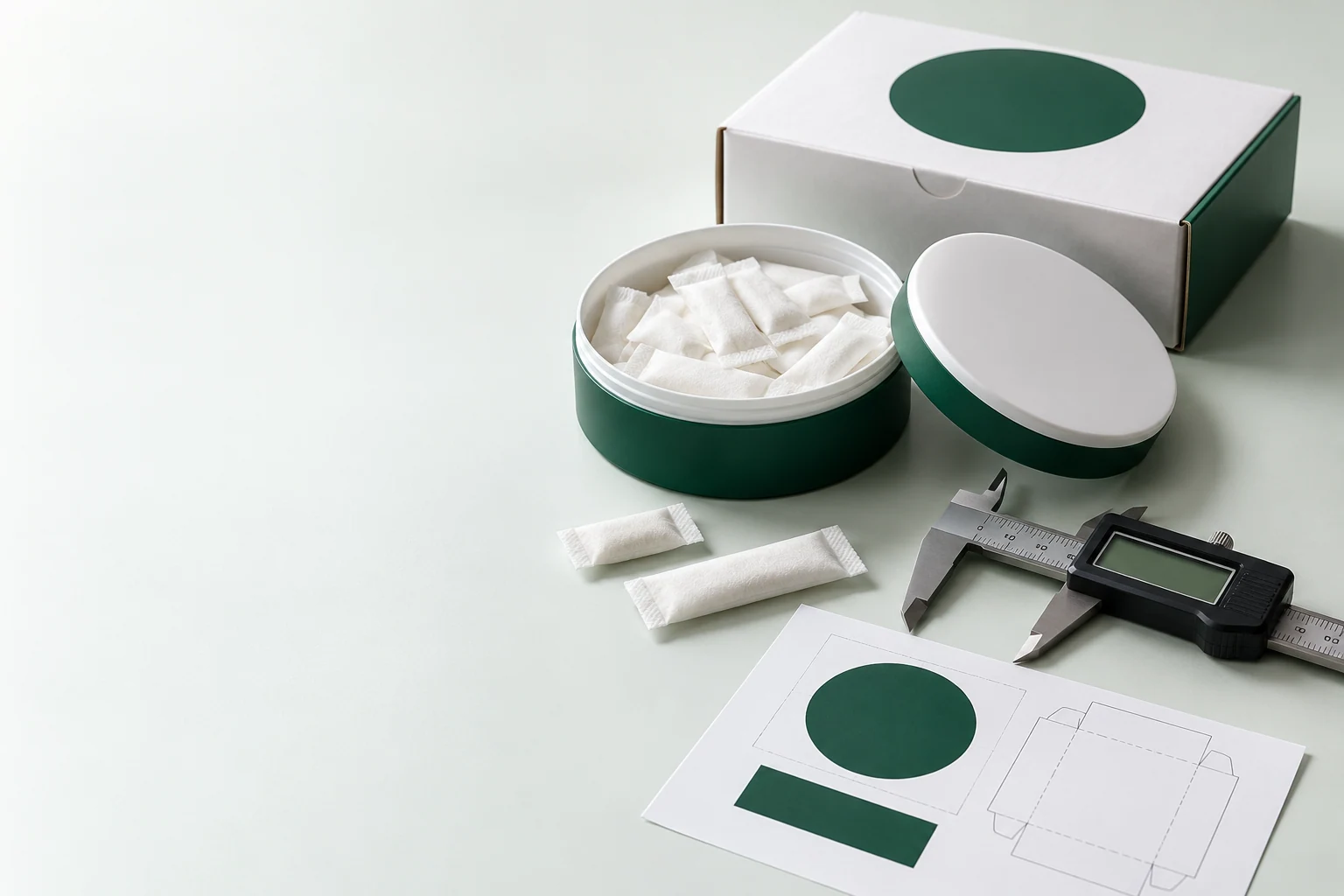 Answers for your project. Oral pouch packaging and development concept view 5